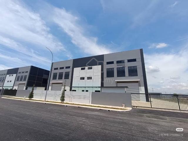 Brand New Semi-D Factory @KIIP Location Convenient Likely Access WEC 1