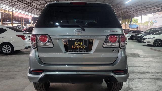 2012 Toyota FORTUNER 2.5 G TRD SPORTIVO (A)1 OWNER - 4