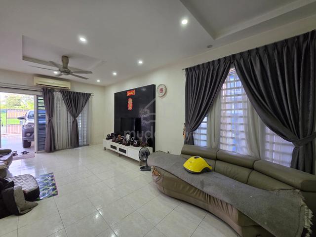 kempas indah end-lot unblock big double storey terrace house bukit 2