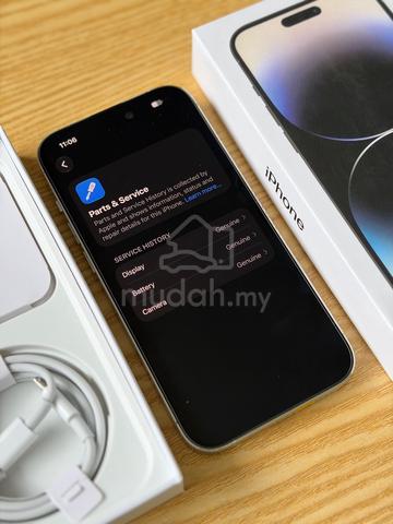 (23QHR) iPhone 14 Pro 256gb Silver ESIM |Spaylater - photo 3 of 5