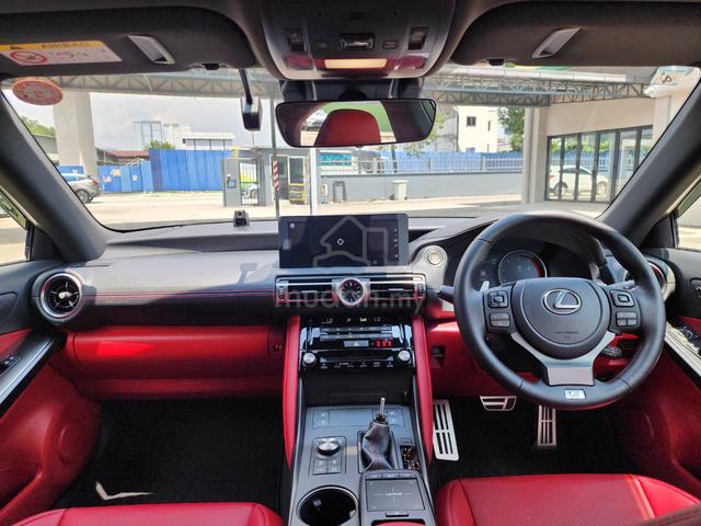 2021 Lexus IS300 2.0 F-SPORT (GRADE 5A) RED INT - 5