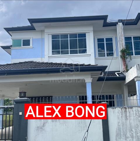 CORNER DOUBLE STOREY TERRACE SALE At TAMAN BERLIAN STABIL SAMARAHAN 1