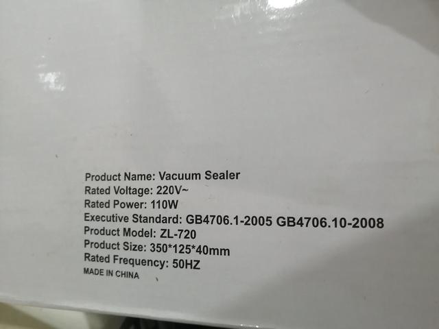 used vacuum sealer  - photo 4 of 4