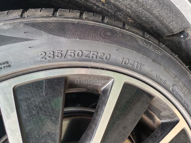 second hand tayar 235/50ZR20 - photo 2 of 3