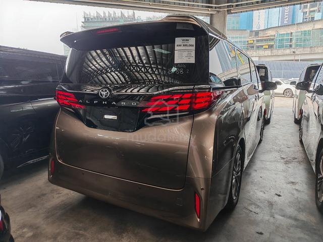 2025 Toyota ALPHARD 2.5 Z Gold color 5A, 1847KM - 5