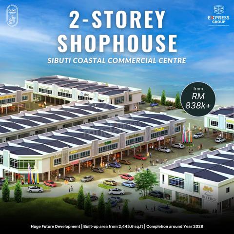Brand New Double Storey Commercial Shoplots at Sibuti Coastal 1