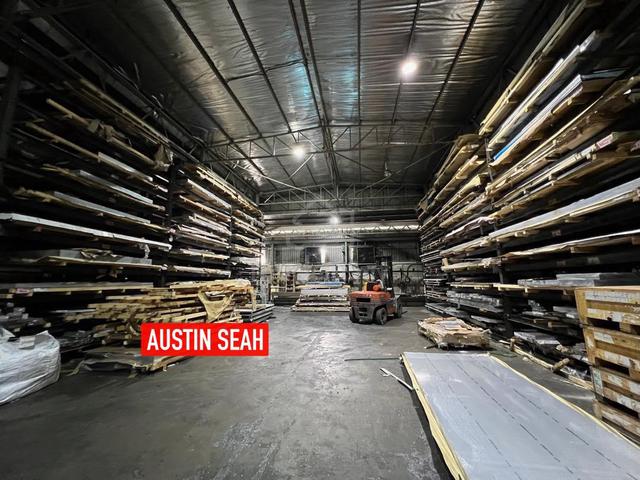 PERMATANG TINGGI FREEHOLD 1.5 STOREY SEMI-D FACTORY For SALE, 600 AMP 1