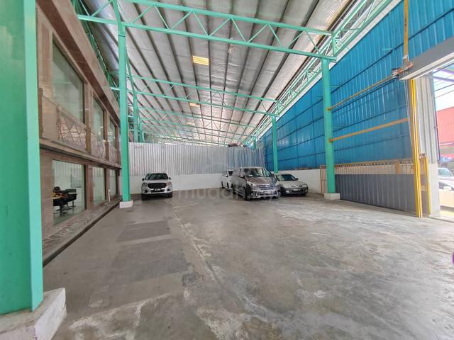 Johor Jaya Jalan Seroja Semi D Factory 13000sqf Fully Covered Extended 1