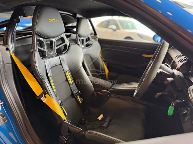 2022 Porsche 718 GT4 (GT3 Sibling) (Shark Blue) - 3