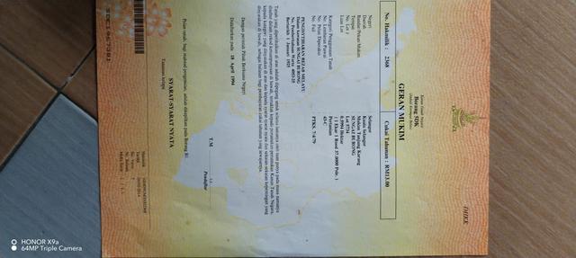 Tanah untuk dijual 1