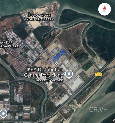 Hot Area🔥Converted Industry Land 3.8 Acres For Rent - West Port Klang 1