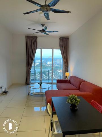 Single Room with Free Carpark for Rent- EcoSky Residence- Near KTM 1
