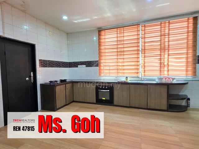 Kulim PARTLY FURNISHED Semi D HOUSE Taman Bayam Indah near HI TECH 1