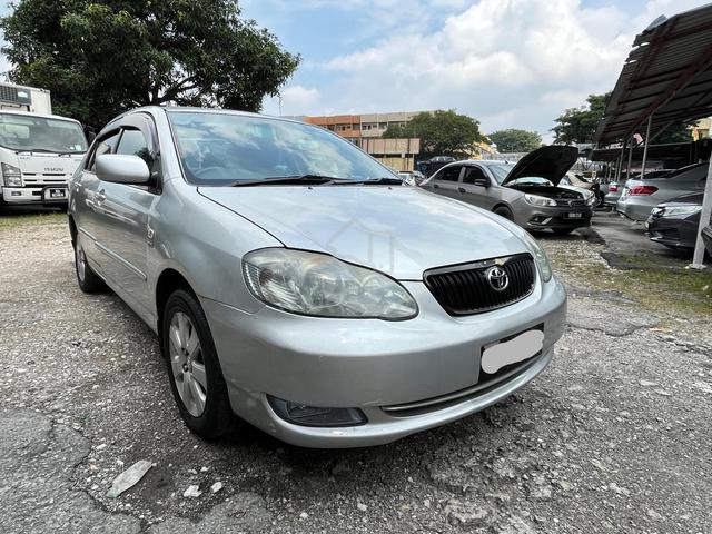 2007 Toyota COROLLA 1.6 ALTIS E MY01 E120 - 2