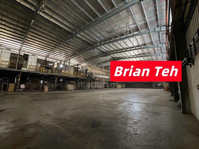 Detached Factory Warehouse rent at Kawasan Perusahaan Sungai Lokan 1