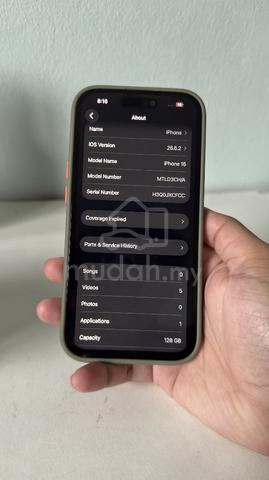 Iphone 15 128gb (good condition) - photo 4 of 5