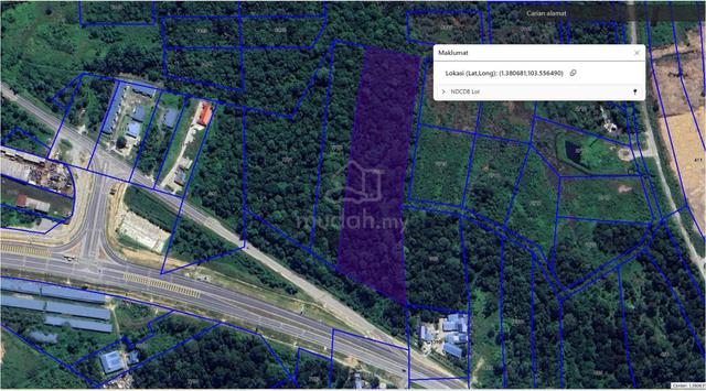 Tanah Rizab Melayu Untuk Dijual - PTP, Gelang Patah. 1