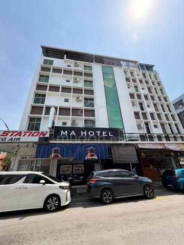Hotel in KK town l Corner unit l 5 Storey l High ROI l Gaya Street 1