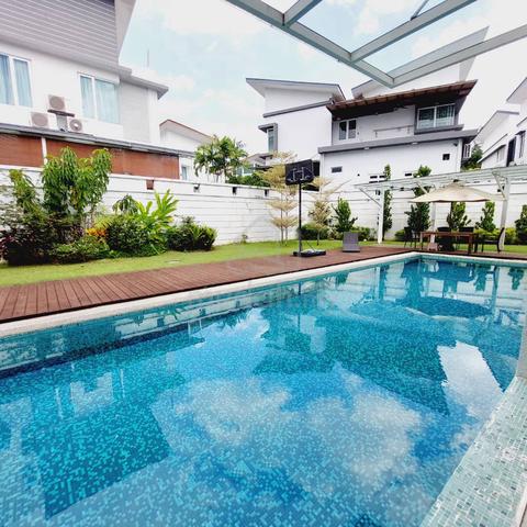 [NICE & MODERN] 2-Storey with POOL Bungalow, Section 7, Shah Alam 1