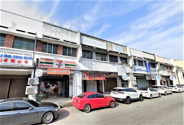 Shop House Chulia Street Facing Main Road Georgetown Sale 1
