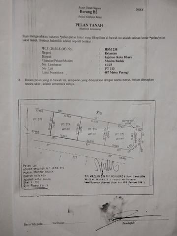 Kelantan Ketereh Residential Freehold Land For Sale 1