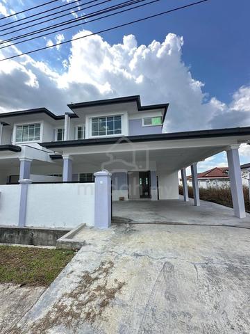 Brand New Double Storey Corner House For Rent📍Taman Berlian,Samarahan 1