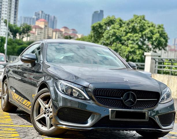 PADDLE SHIF💥2017 Mercedes Benz C200 COUPE AMG 2.0 - 1