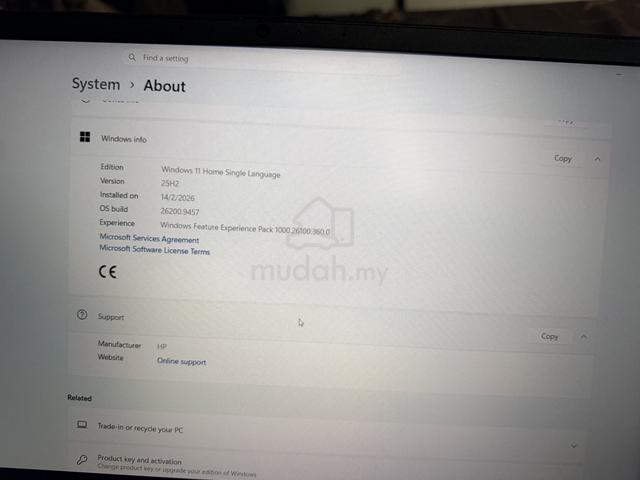 HP Laptop 15 Ryzen 7 512GB SSD 12GB RAM - photo 4 of 4