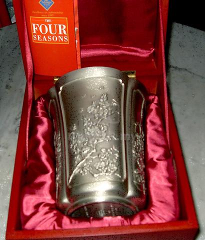 Royal Selangor Pewter - Big Vase - Four Seasons - Hobby & Collectibles ...