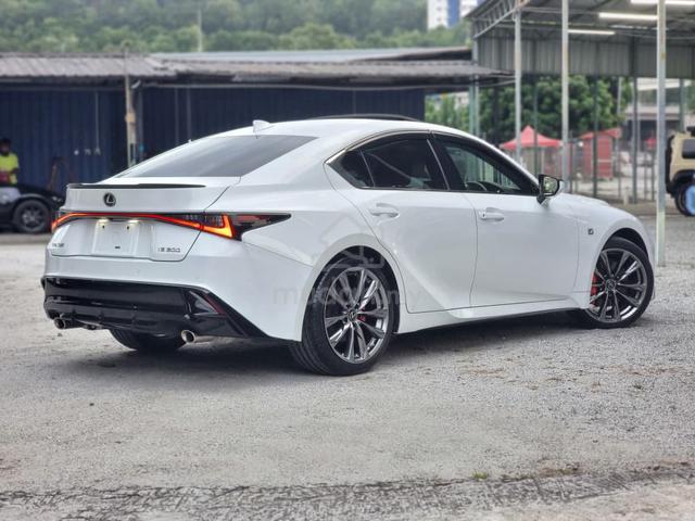 2022 Lexus IS300 2.0 F-SPORT (A) BLACK SEAT SR 4.5 - 2