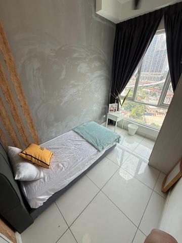 Fully Furnished Single Room for Rent at Court 28, Jalan Ipoh, KL 1