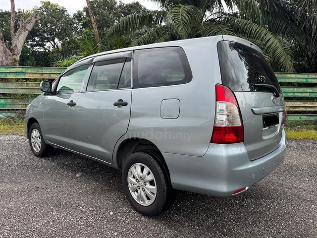 2013 Toyota INNOVA 2.0 E (M) ONE OWNER - 2