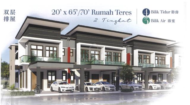 New Project, Double Storey Terrace House, Taman Merlimau Mutiara 2