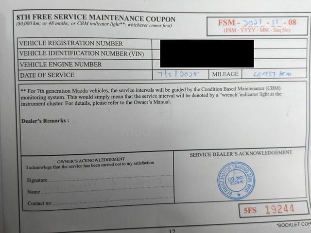 Mazda 6 2.0 GVC (A) F.S.R / FREE SERVICE /WRRTY - 5