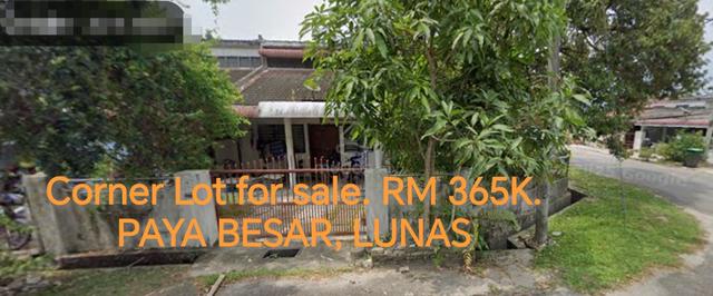 Corner lot Taman Sri Limau, Paya Besar, Lunas 1