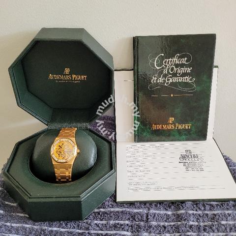 Audemars Piguet Royal Oak 18k Yellow Gold Openwork Watches