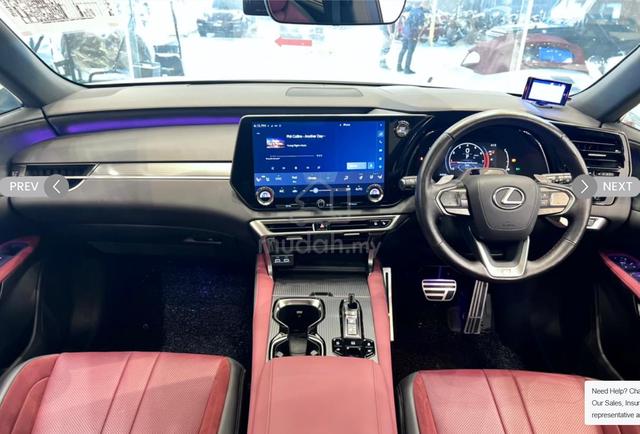 2023 Lexus RX350 2.4 F SPORT (A) Rear Recline Seat - 5