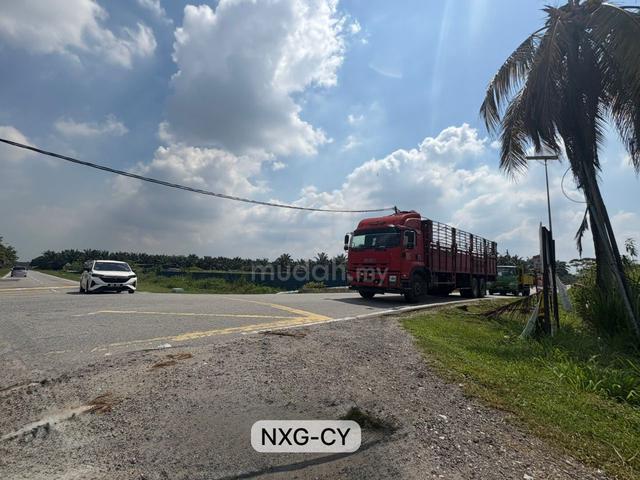 BUDGET【2.89 Acre Flat Land】For Rent‼️Telok Panglima Jenjarom Sg Rambai 1