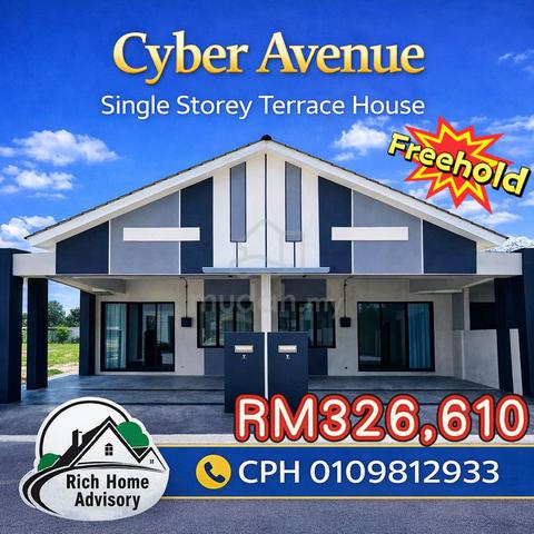 Cyber Avenue - Single Storey Terrace House 1