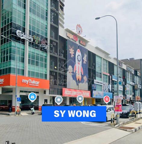 【Facing main road】2 shops adjoining @ Juru Sentral near Icon city 1