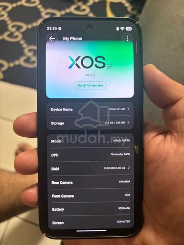 Ifinix gt 30 5g(256gb)ram 8gb - photo 2 of 5