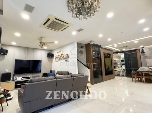 3 Storey Semi-D In Bukit Jambul Guarded Renovated For Sale 1