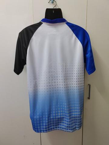 ITEM BARU_ARORA Rugby Shirt size L White_Blue - photo 6 of 6