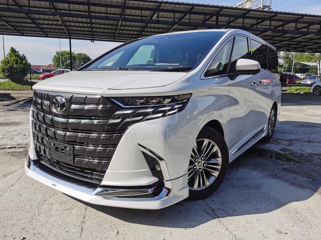 NEW CAR, Ori Bodykit,, 2024 T. ALPHARD 2.5 Z - 2