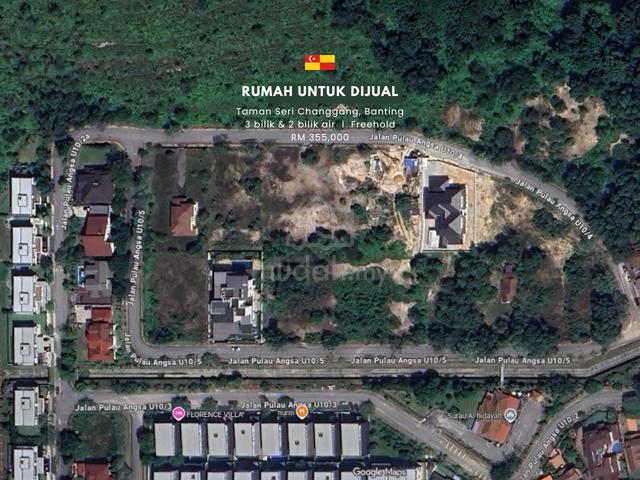 NON BUMI LOT🔥 LUAS🔥 Puncak Perdana u10 Shah Alam bungalow lot sale 1