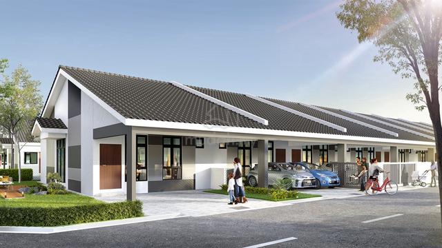 FREEHOLD Single Storey Terrace Cornerlot Bertam House Lotus Cheng 1