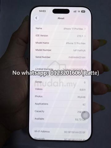 Iphone 17 Pro Max 256gb (Silver) - photo 4 of 5