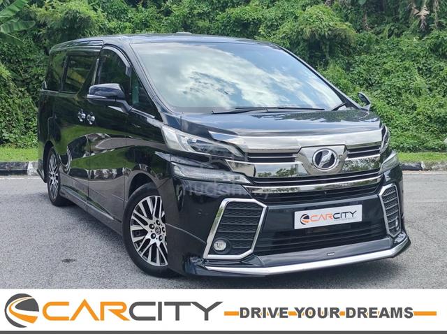 2017 Toyota VELLFIRE 2.5 ZG 1Y-WARANTY PILOT SEAT - 2
