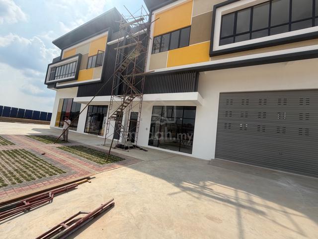 Flexible Space Double Semi D Factory Warehouse Ayer Keroh Melaka Toll 1