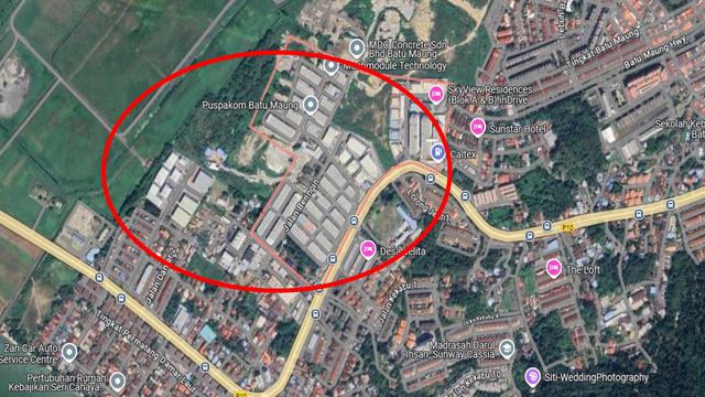 Light Industry Diamond Valley Batu Maung Corner Lot 2 Storey 3